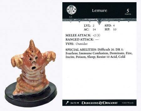 Lemure #34 Giants of Legend D&D Miniatures - Giants of Legend (D&D) - Miniatures