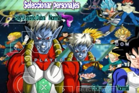 Dragon Ball Super Budokai: Mod DBZ Ultra Budokai HD - Espanõl PSP ~ Custom Droid Rom