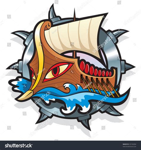 Argo Greek Mythology Legendary Ship On Stock Vector 33158284 - Shutterstock