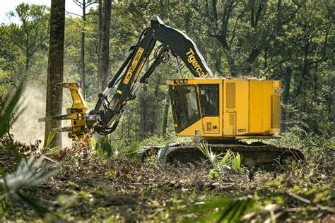 Tigercat tracked feller buncher | Logging equipment, Heavy equipment, Forestry