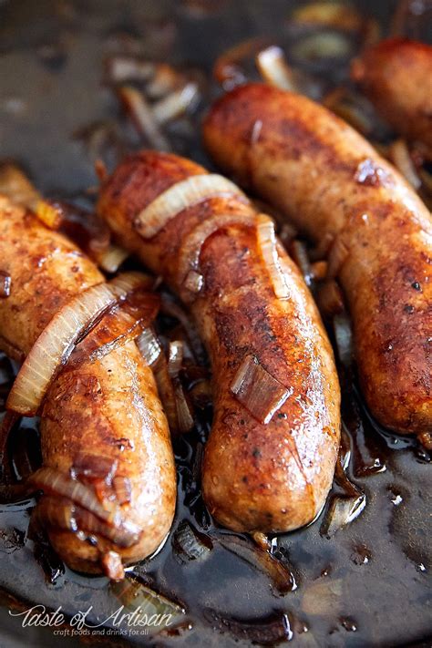 Homemade German Bratwurst - Taste of Artisan