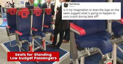 Airline Introduces 'Standing Seats' For Low Budget Passengers, Twitterati Mock The Idea ...