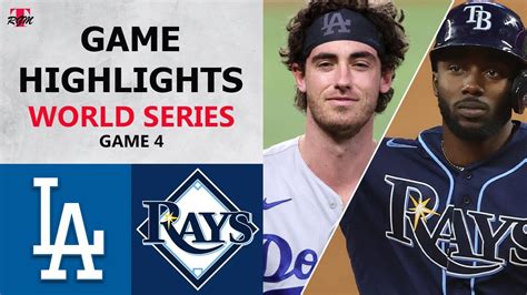 Los Angeles Dodgers vs. Tampa Bay Rays Game 4 Highlights | World Series ...