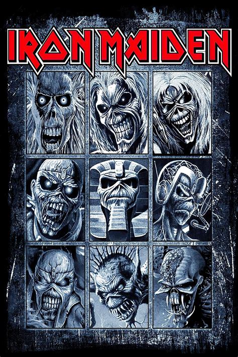 Iron Maiden eddie Art Rock Poster Reproduction - Etsy | Iron maiden albums, Iron maiden posters ...