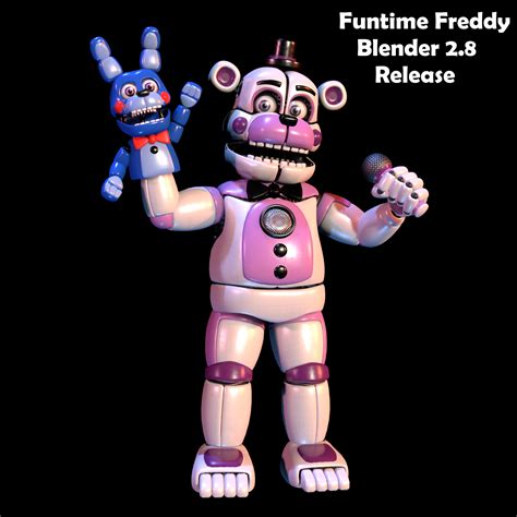 Funtime Freddy Blender 2.8 Release by zerodigitalartsYmore on DeviantArt