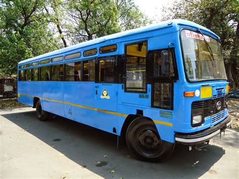 MSRTC : New Look of MSRTC Buses.