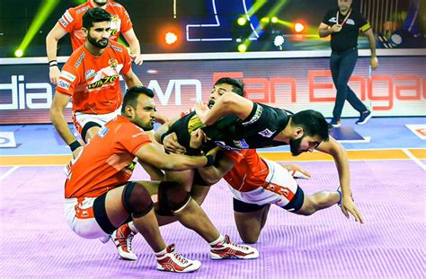 Gujarat Giants edge out Telugu Titans – Khel Kabaddi