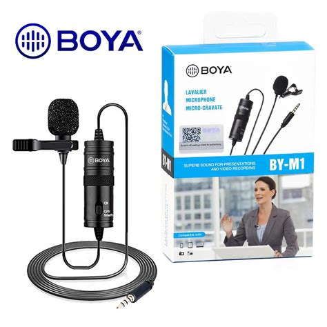 BOYA BY-M1 Professional Collar Microphone