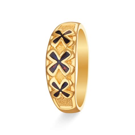 Attractive Mens Gold Ring