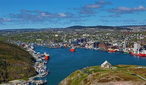 The 10 Biggest Cities In Newfoundland And Labrador - WorldAtlas.com