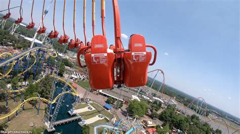 WindSeeker (On-Ride 4K) Carowinds - YouTube