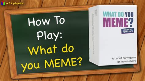 How to play What do you Meme? | Adult Party Game - YouTube