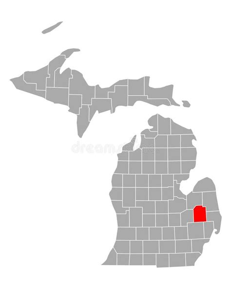 Lapeer County, Michigan U.S. County, United States of America, USA, U.S ...