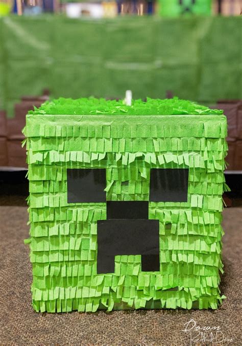 DIY Minecraft Creeper Pinata | Easy to follow tutorial!