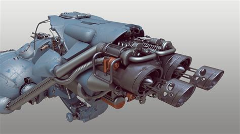 Tor "Snefer" Frick´s art : More engines! | Futuristic art, Mechanical art, Concept art