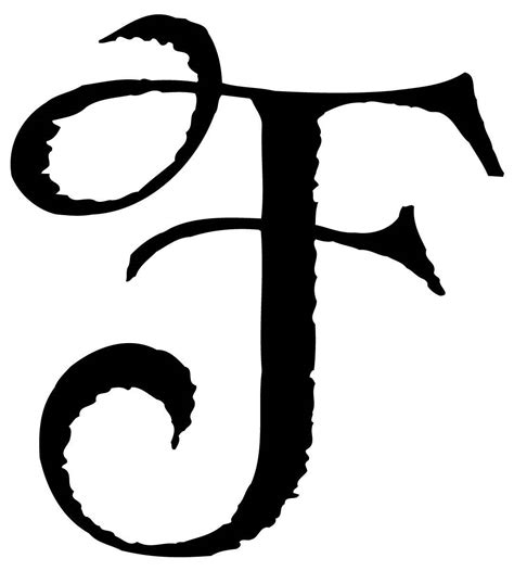 Letter F Fonts