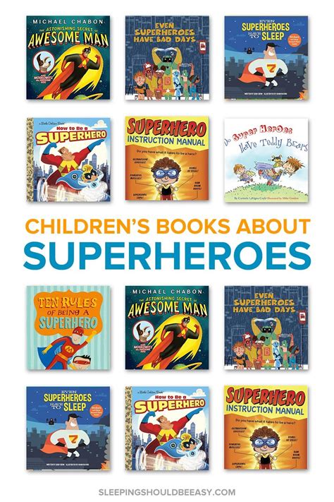 Children's Books about Superheroes | Childrens books, Superhero books ...