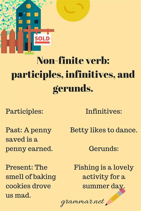 Non-finite verb | Grammar Newsletter | Part of speech grammar, How to ...