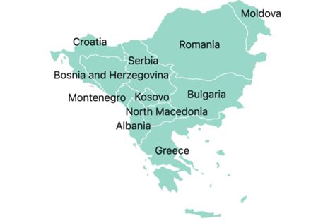 Balkan Countries/What are the Balkan Countries? | Mappr