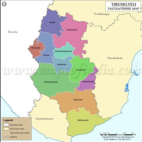 Tirunelveli In Tamil Nadu Map - Cassey Angelique