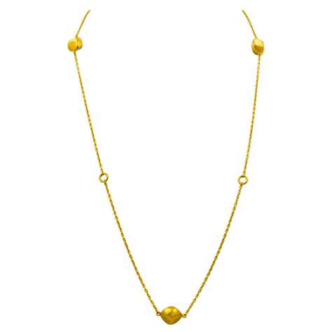 Lika Behar 24 Karat Yellow Gold Chain at 1stDibs | 24 karat gold chain ...