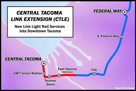 Navigating Tacoma: A Comprehensive Guide To The Tacoma Link Light Rail System - Baker Island ...