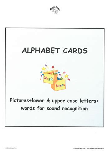 Alphabet Display Cards:(ii) (41 pages) | Teaching Resources