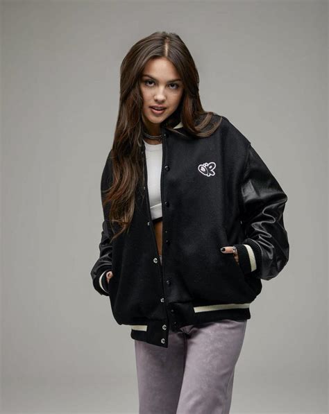 Olivia Rodrigo Black Sour Varsity Jacket - A2 Jackets