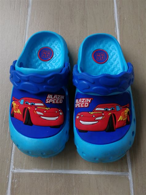 Crocs look-alike shoes - Cars - Lightning McQueen, Babies & Kids ...