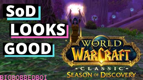 Season of Discovery Actually Looks Good | World of Warcraft Classic ...