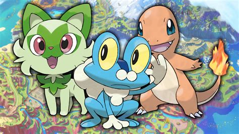 All of the starter Pokémon