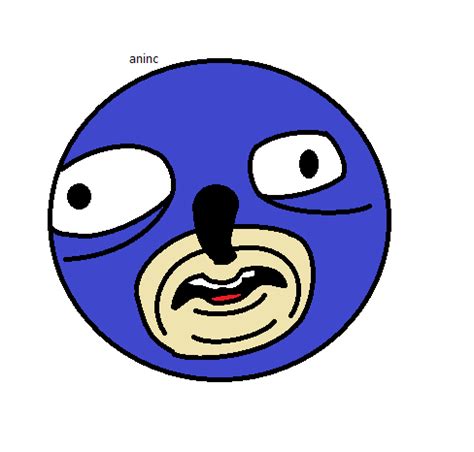 sanic ball by Aninc on Newgrounds