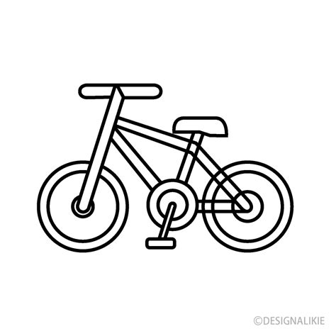 Dibujo Para Colorear Silueta De Bicicleta Dibujos Para Imprimir Gratis ...