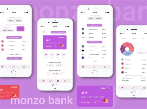 monzo redesign concept by anthe on Dribbble