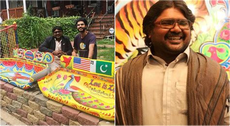 Haider Ali - A Renowned Pakistani Artist Creates Community Bench Art in ...