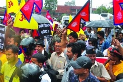 Successful Strike by Pro-Hindu activists in Nepal demanding Hindu ...