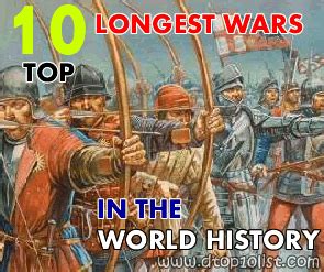 Top 10 Longest Wars in History of the World | Most Beautiful