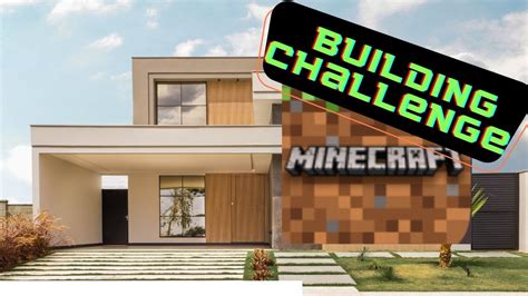 Minecraft Building challenge - YouTube