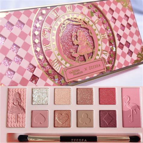 ZEESEA Alice In Wonderland Eyeshadow Palettes 03#Alice and Flamingo ...