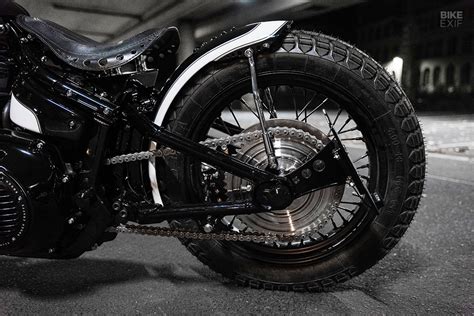 Modernized: OWM's custom Harley Softail Standard | Bike EXIF