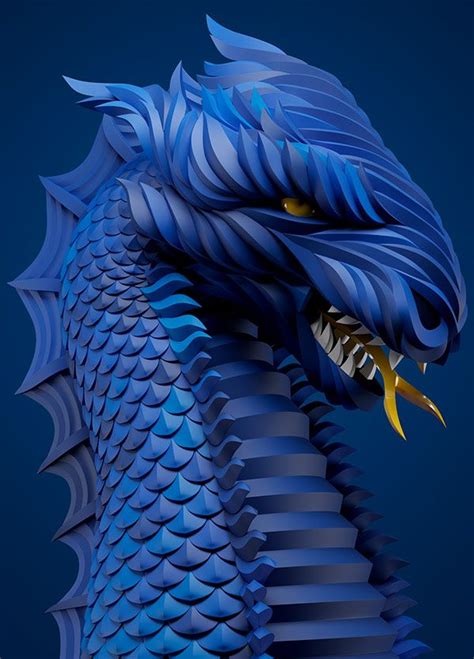 Dragon Shield: Digital Art & Illustration by Maxim Shkret | HeyDesign ...