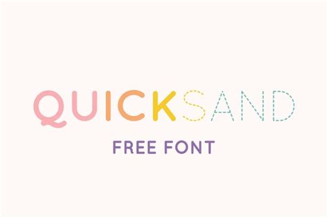 Quicksand Font