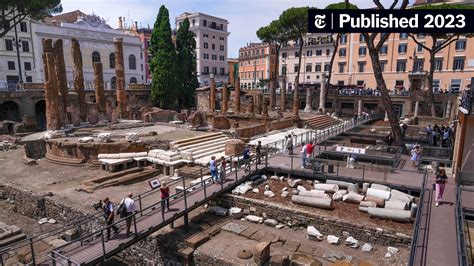 Site Where Julius Caesar Was Killed Is Opened For Tourism - The New York Times