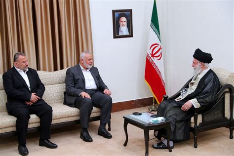 Iranian state media confirm meeting between Khamenei, Hamas' Haniyeh in Tehran | Reuters