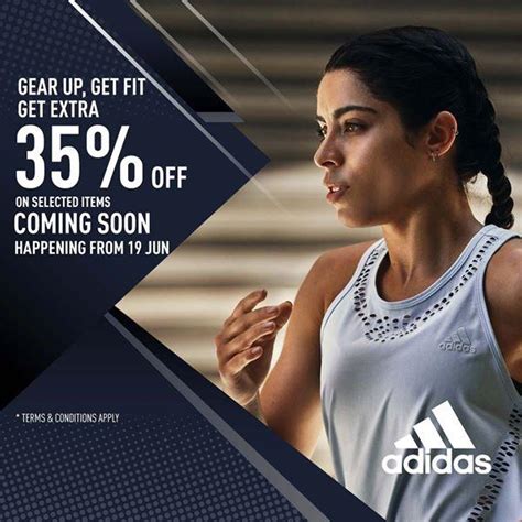 Adidas Sale Extra 35% OFF (19 June 2020 onwards)