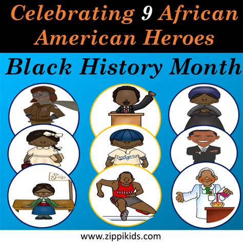 Black History Month – 9 African American Heroes - Made By Teachers