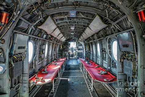 Inside a Sea Knight cargo transport helicopter Photograph by Delphimages Photo Creations - Fine ...