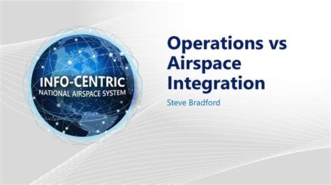 INFO-CENTRIC National Airspace System: Operation vs Airspace Integration - Vertical Flight ...