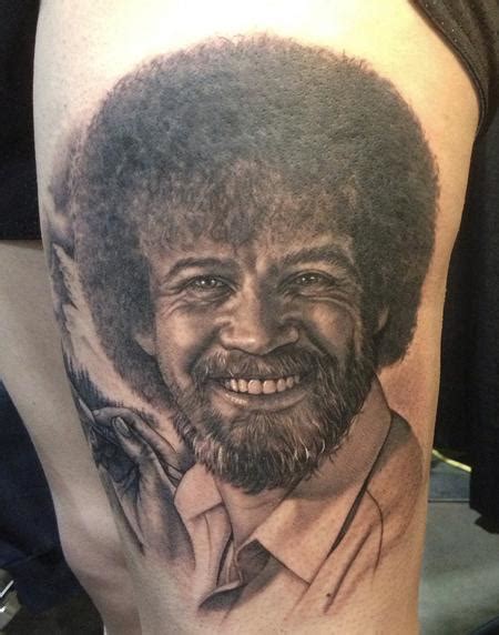 Infamous Tattoo Company : Tattoos : Steve Wimmer : Bob Ross