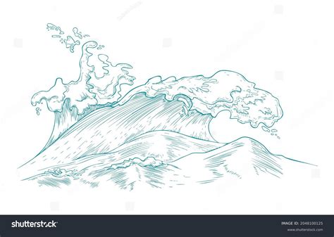 866 Tsunami Sketch Images, Stock Photos & Vectors | Shutterstock